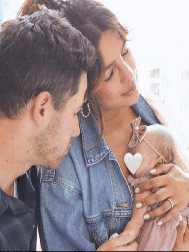 Priyanka Chopra cutely holds daughter