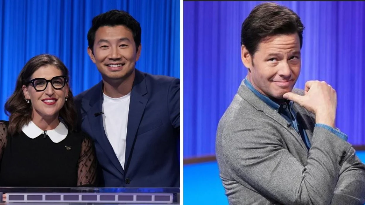 Simu Liu Hilariously Called Out Ike Barinholtz On 'Celebrity Jeopardy