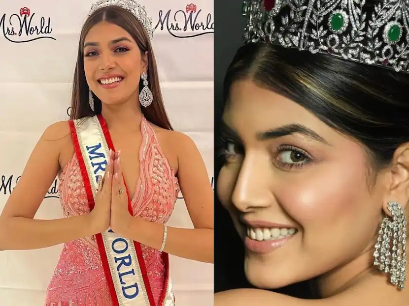 Sargam Koushal wins Mrs world 2022